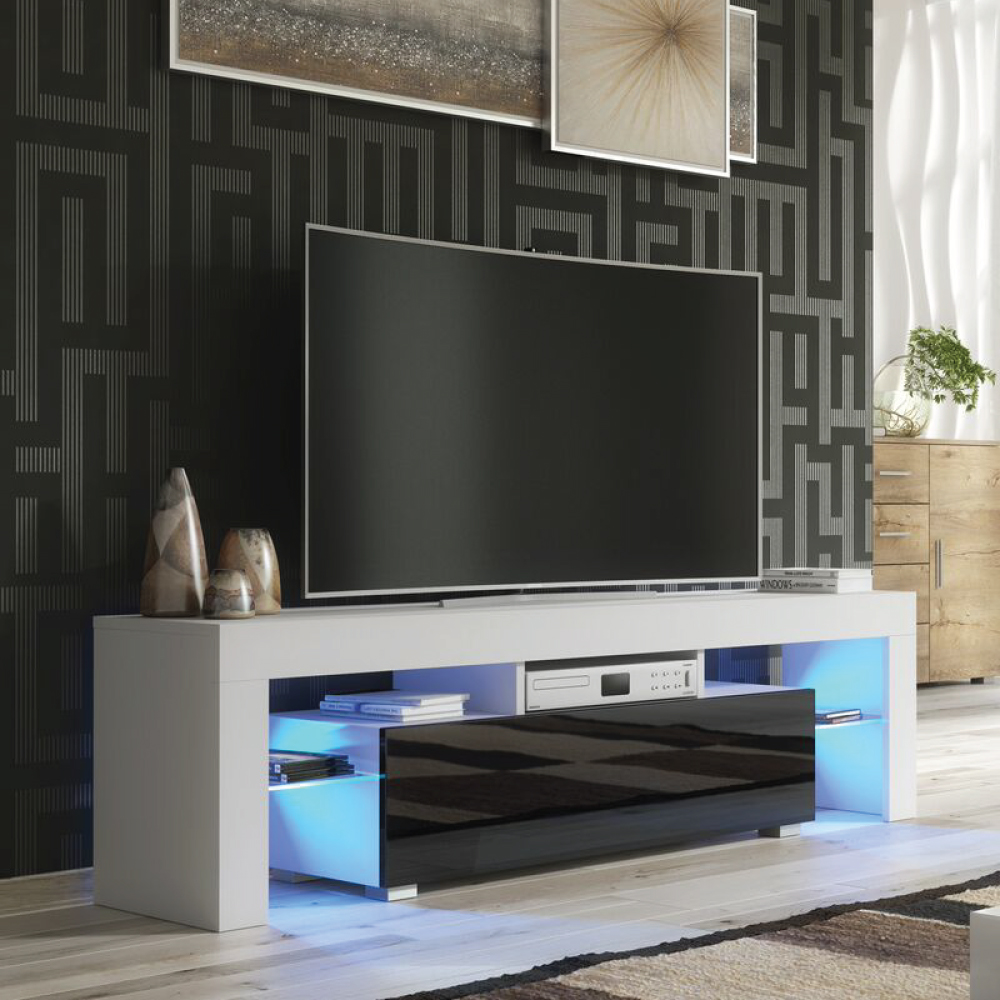 TV Stand 160cm + LED Lights - Mex Furniture